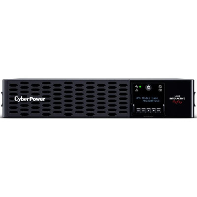 CyberPower PR2200RT2UC Rack/Tower UPS, UL Rated, Rotatable LCD panel, 8× NEMA 5-20R, optional remote management